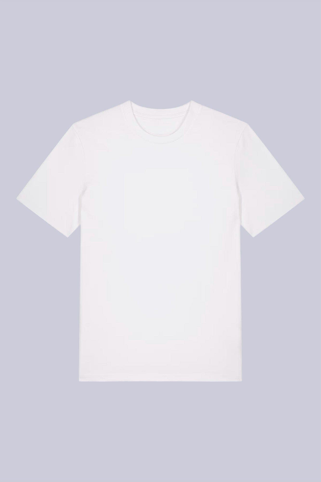 T-shirt Classica Bianco puro, capo steso